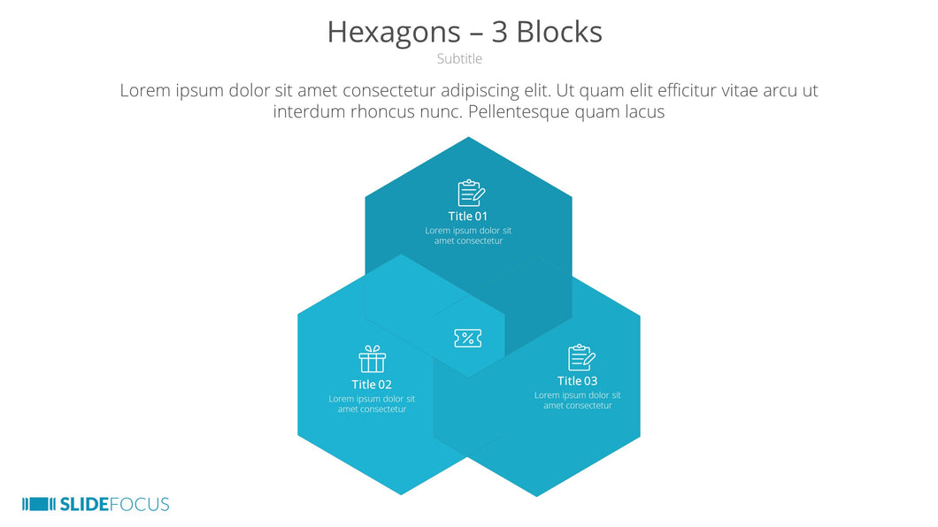 Hexagons 3 Blocks