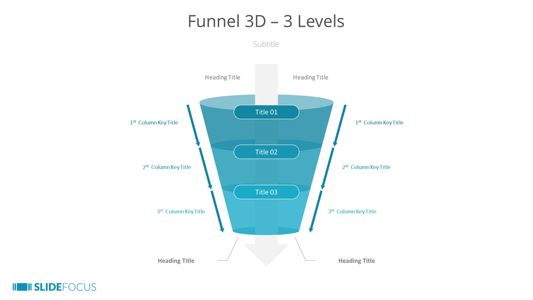 Funnel 3D 3 Levels