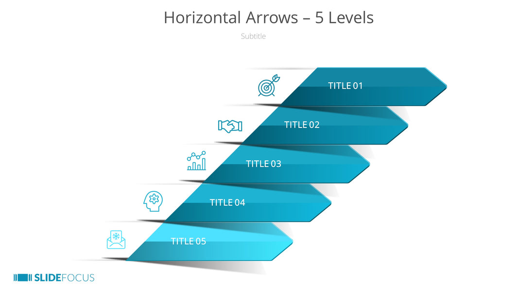 Horizontal Arrows 5 Levels