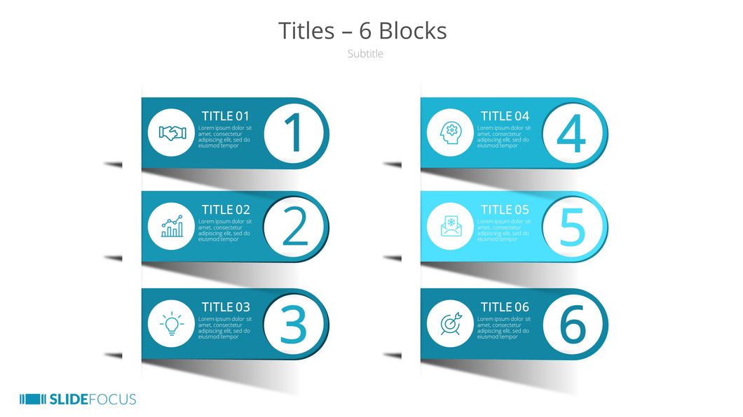 Titles 6 Blocks