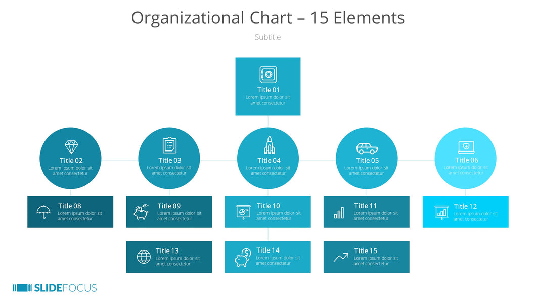 Organizational Chart 15 Elements