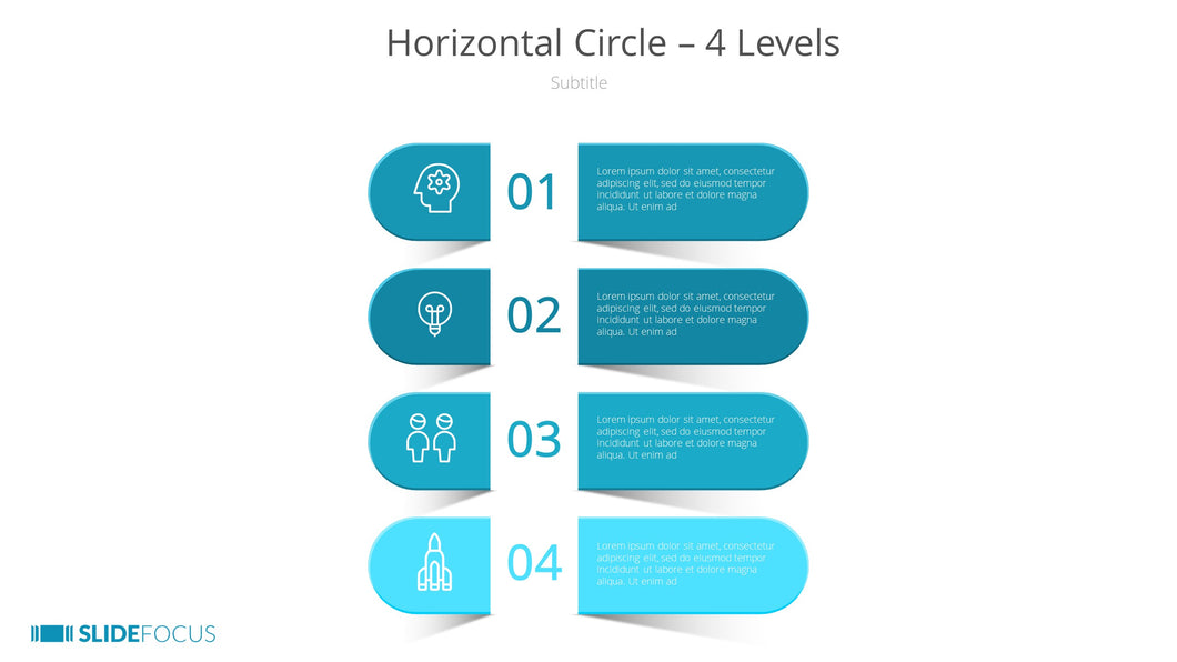 Horizontal Circle 4 Levels