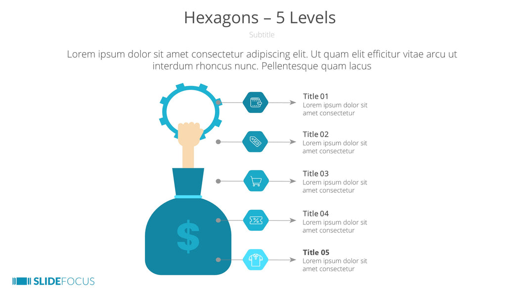 Hexagons 5 Levels