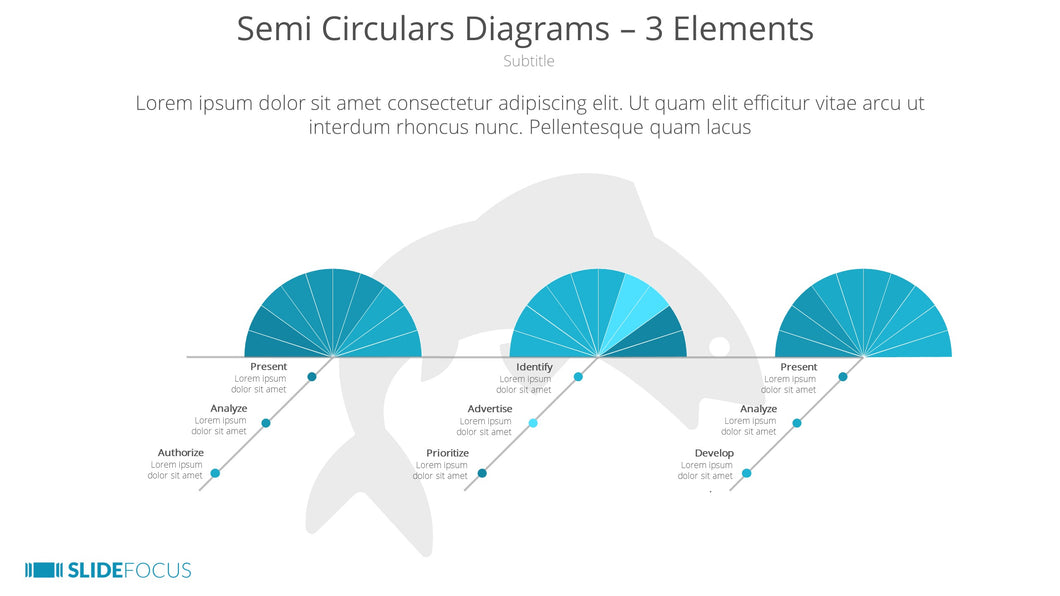 Semi Circulars Diagrams 3 Elements