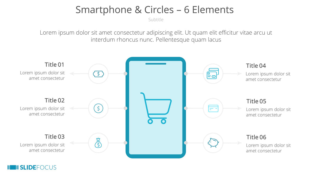 Smartphone Circles 6 Elements