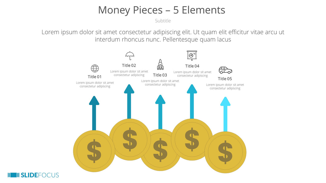 Money Pieces 5 Elements