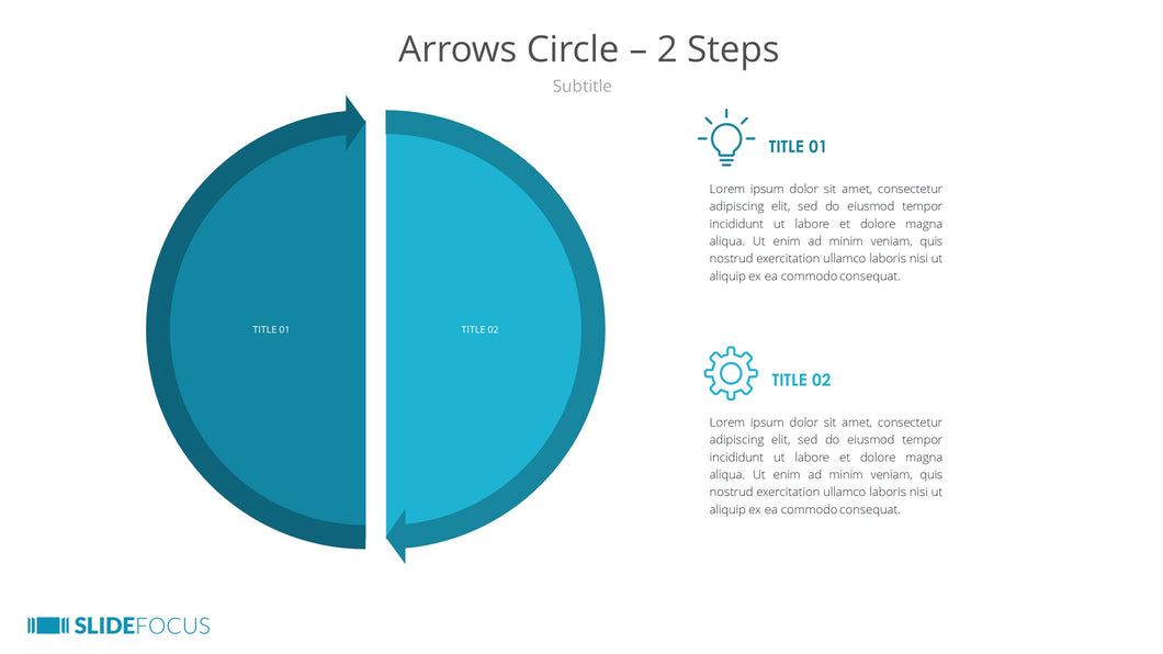 Arrows Circle 2 Steps