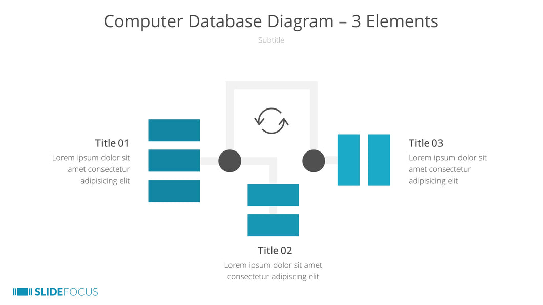 Computer Database Diagram 3 Elements