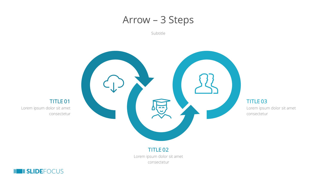 Arrow 3 Steps