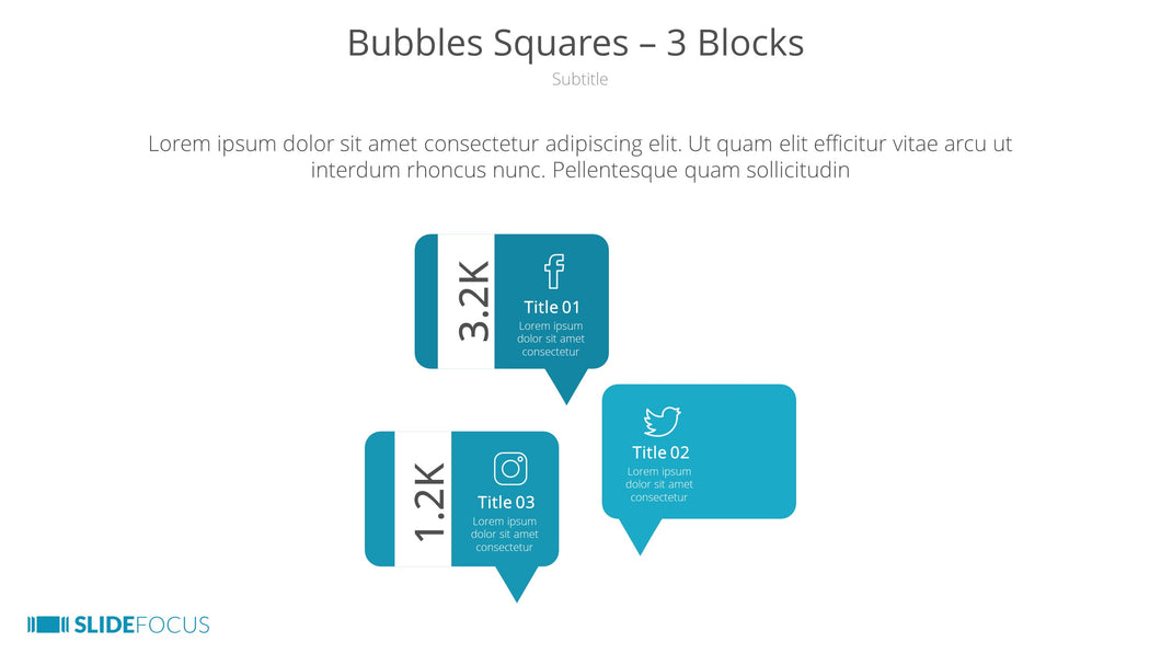 Bubbles Squares 3 Blocks