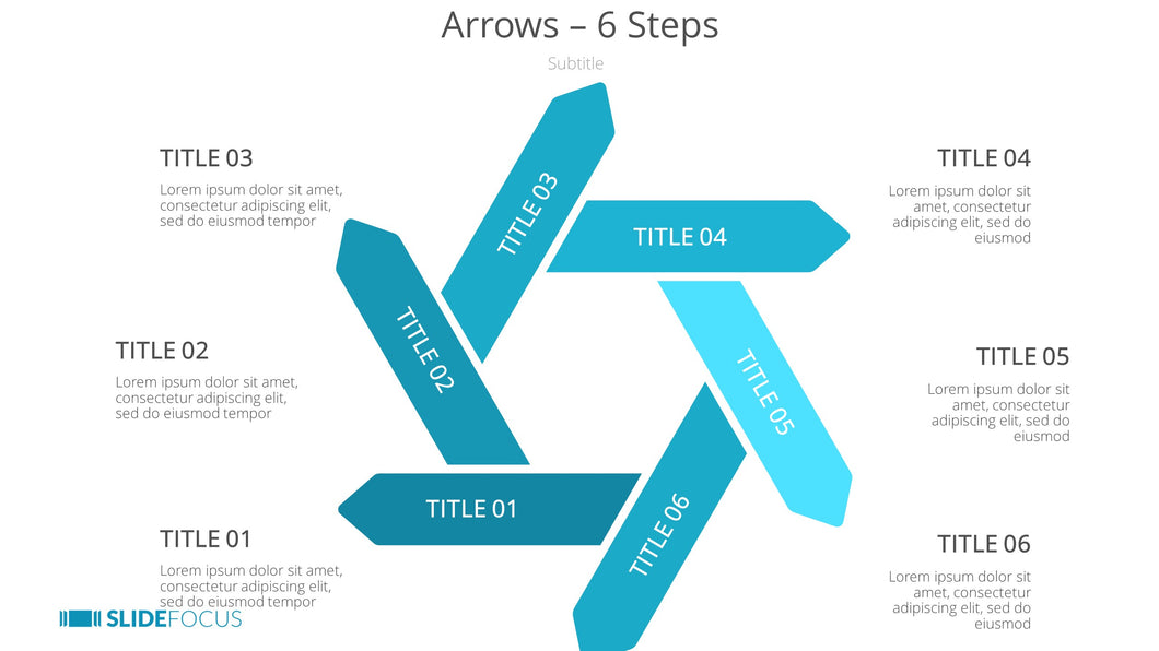 Arrows 6 Steps