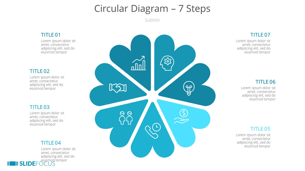 Circular Diagram 7 Steps