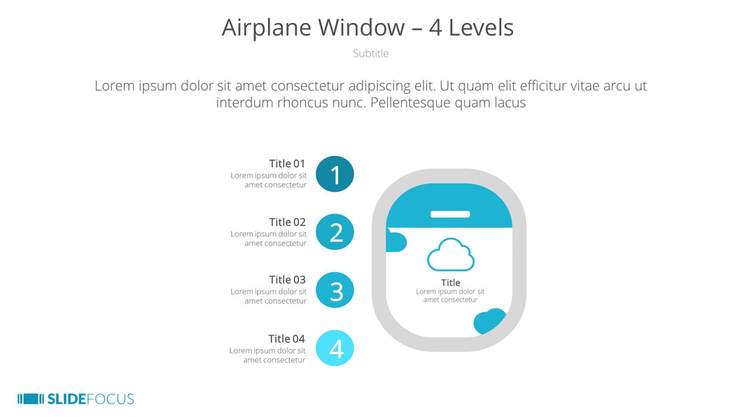 Airplane Window 4 Levels