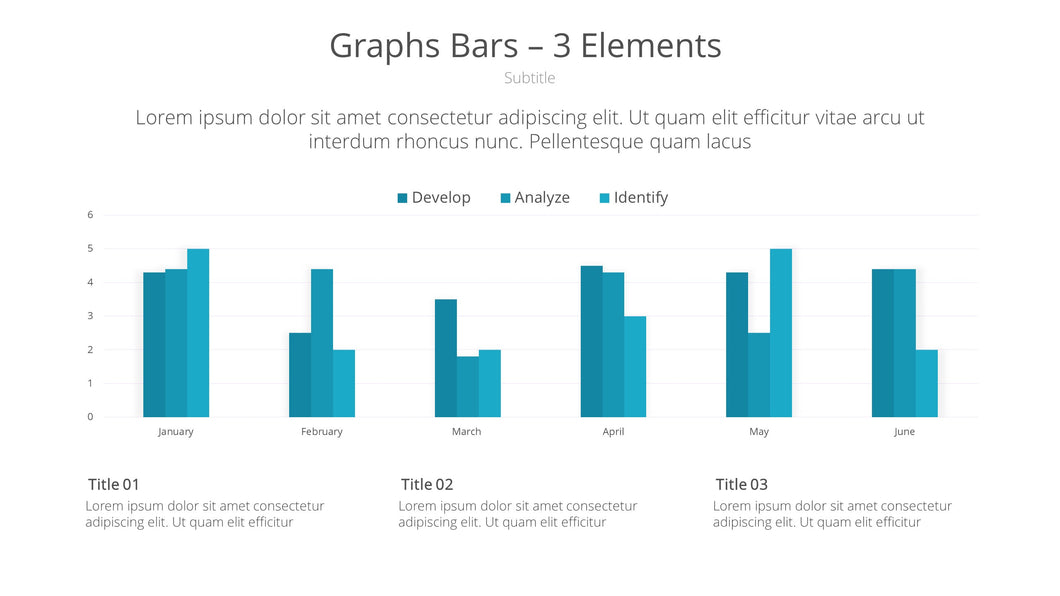 Graphs Bars 3 Elements