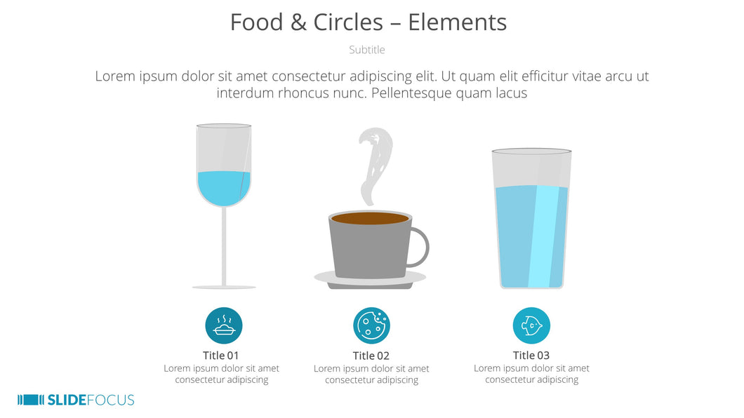 Food Circles Elements