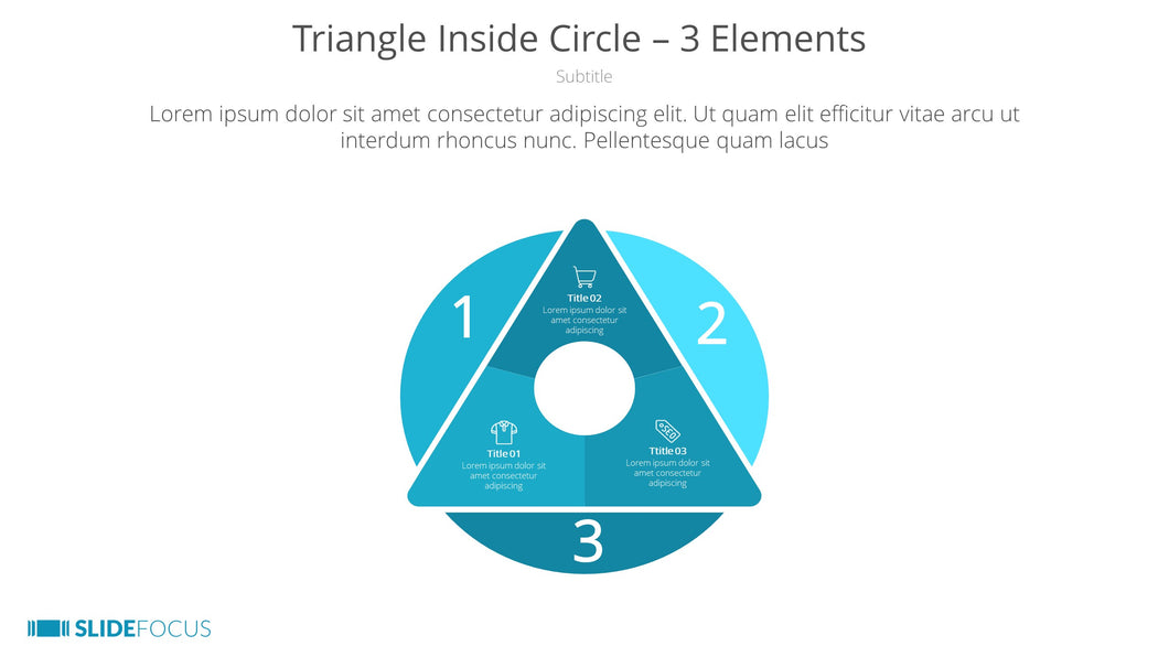 Triangle Inside Circle 3 Elements