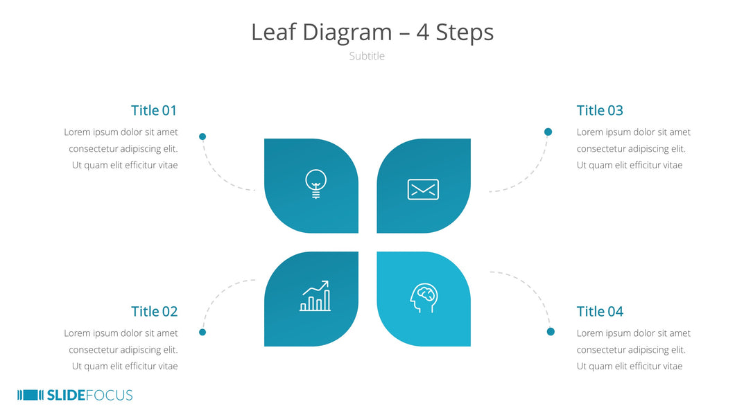 Leaf Diagram 4 Steps
