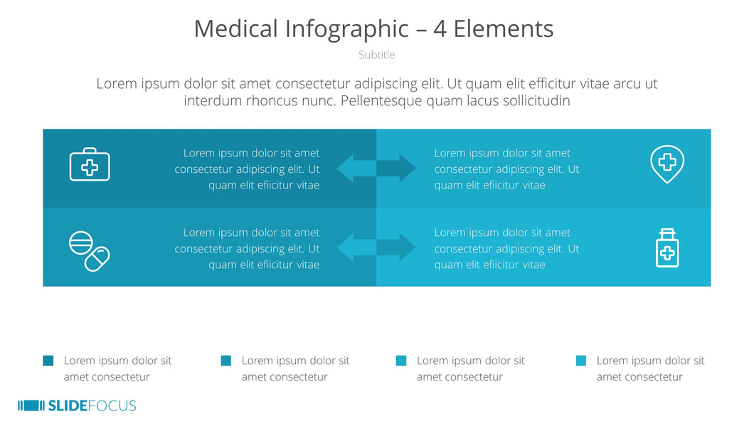 Medical Infographic 4 Elements