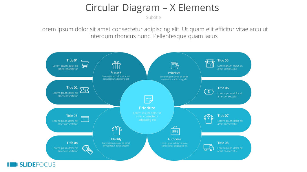 Circular Diagram X Elements