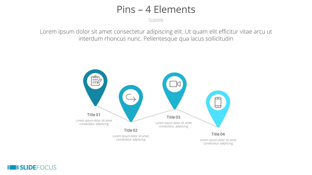 Pins 4 Elements