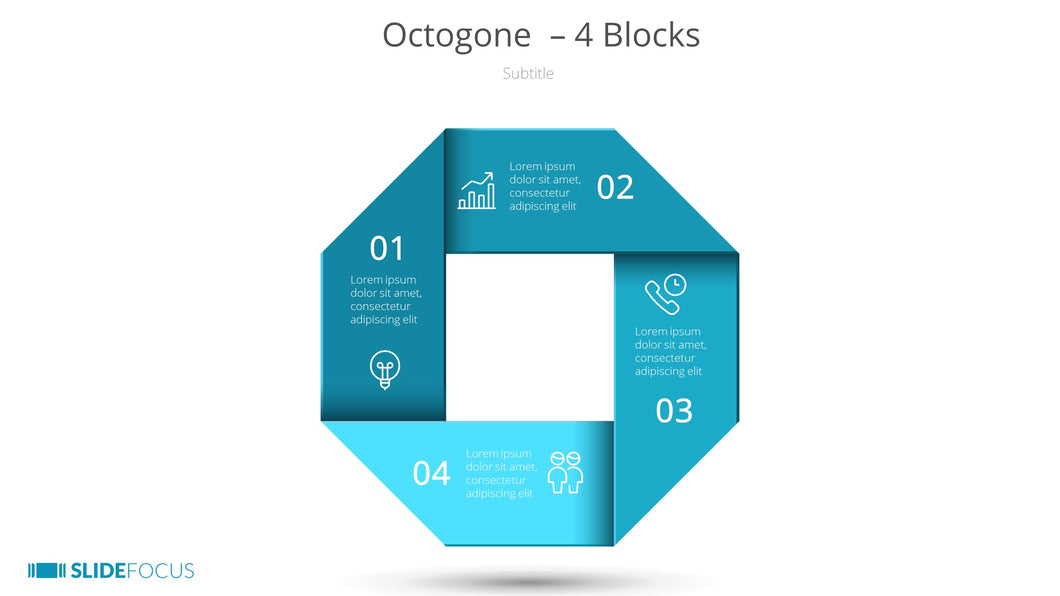 Octogone  4 Blocks