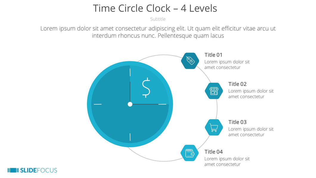 Time Circle Clock 4 Levels