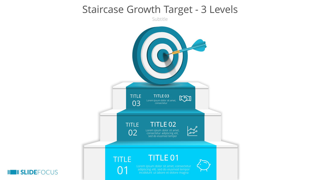 Staircase Growth Target 3 Levels