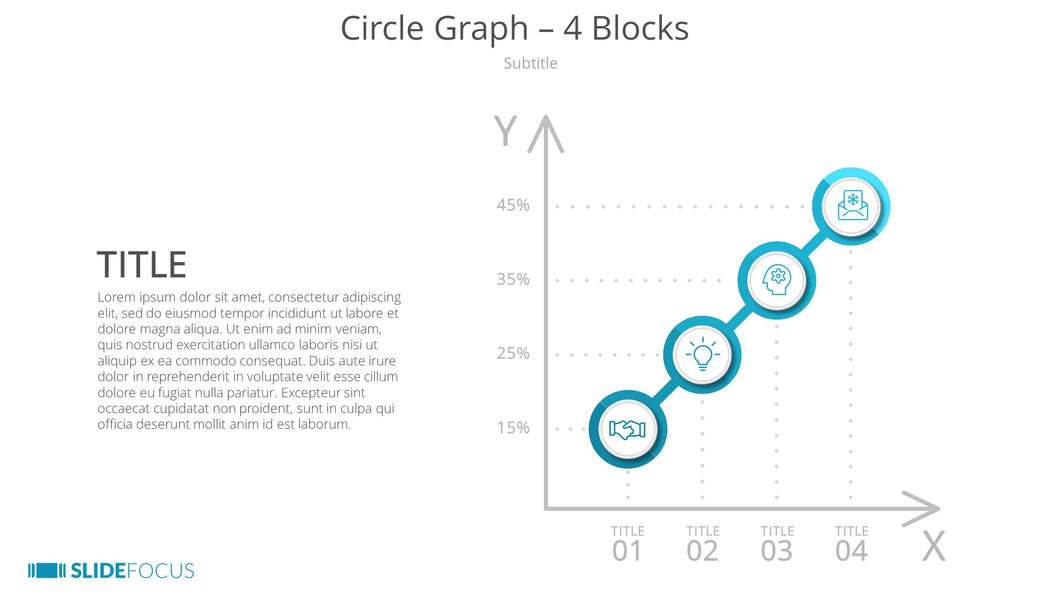 Circle Graph 4 Blocks
