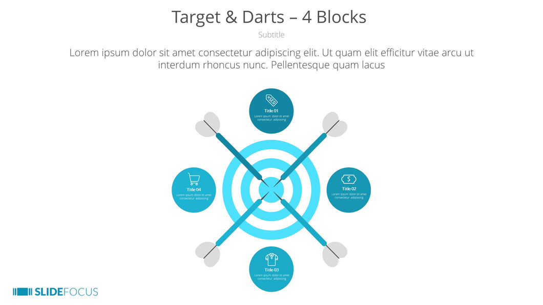 Target Darts 4 Blocks