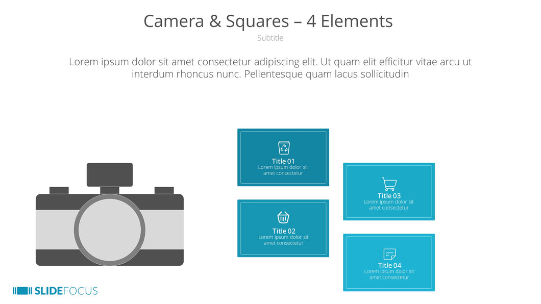 Camera Squares 4 Elements