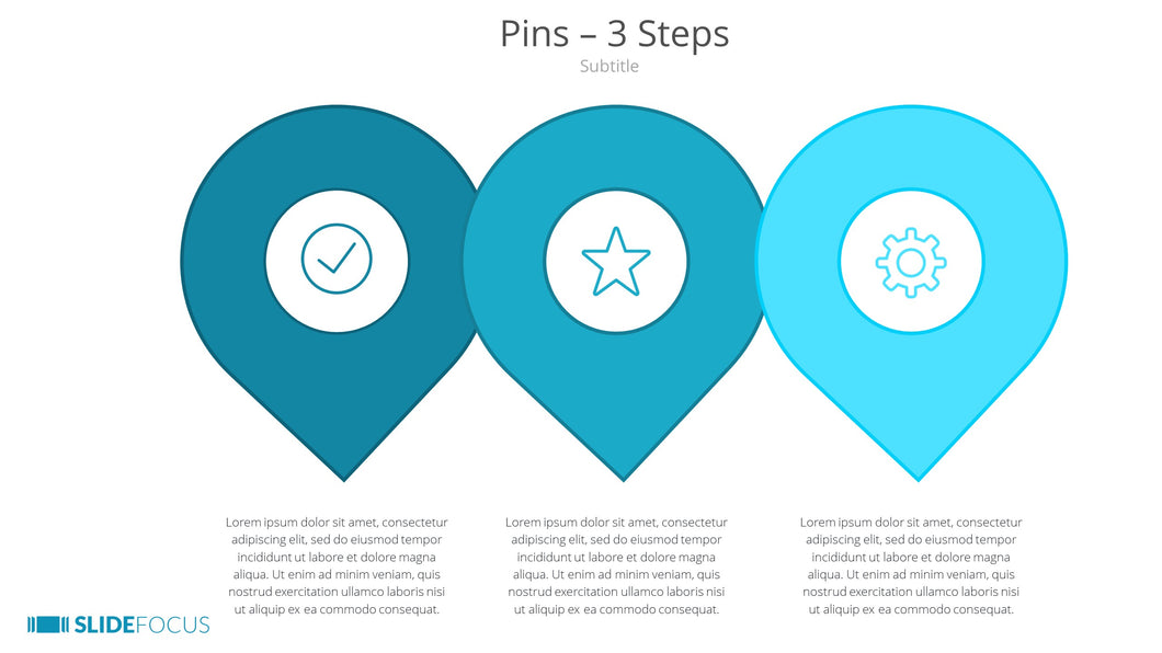 Pins 3 Steps