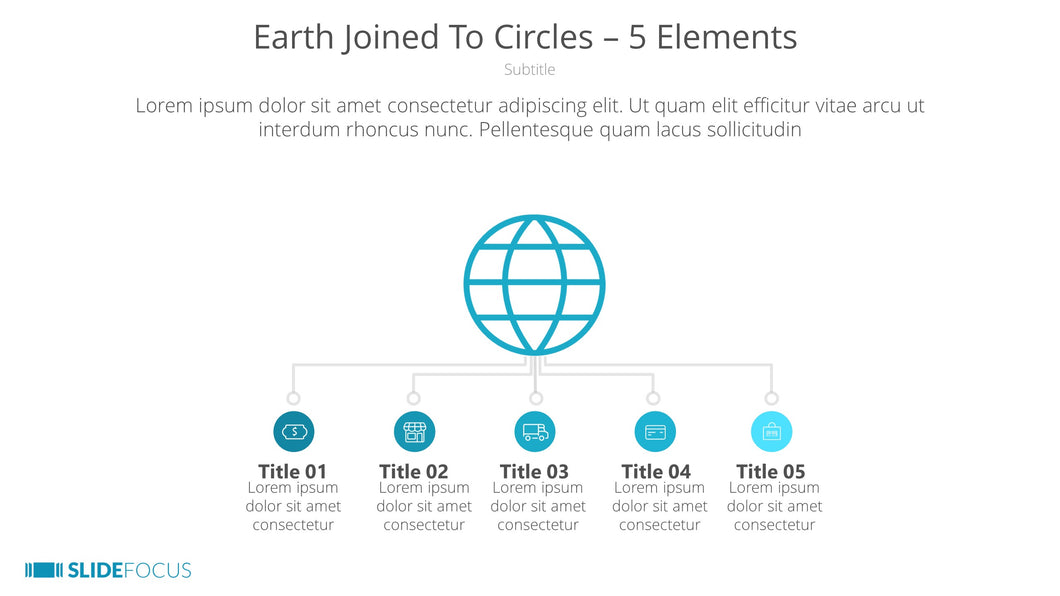 Earth Joined To Circles 5 Elements