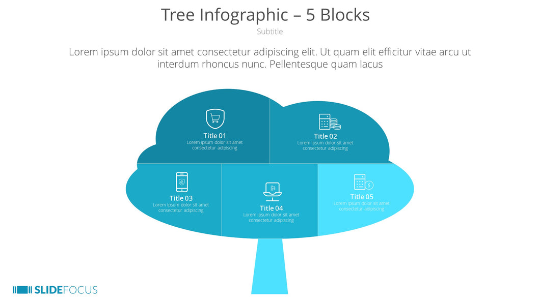 Tree Infographic 5 Blocks
