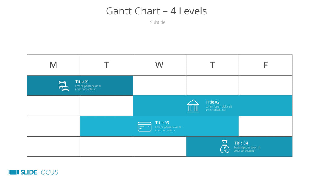 Gantt Chart 4 Levels