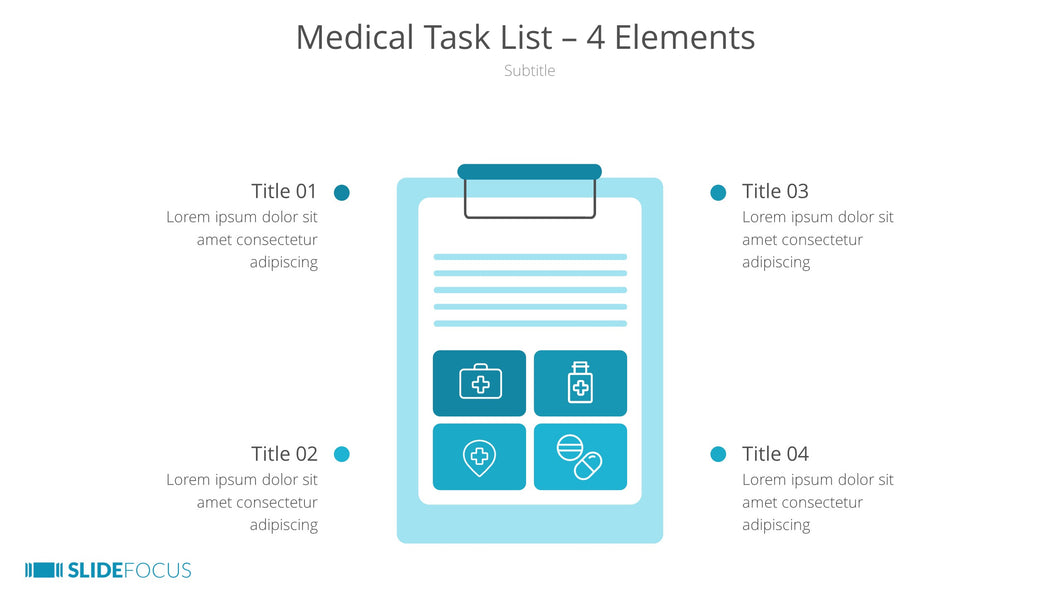 Medical Task List 4 Elements