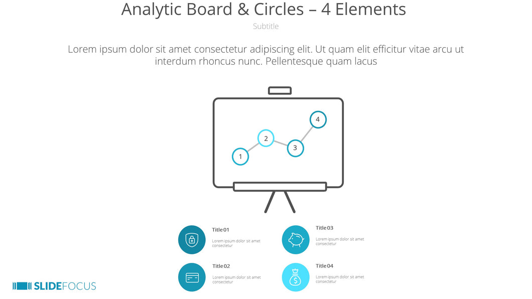 Analytic Board Circles 4 Elements
