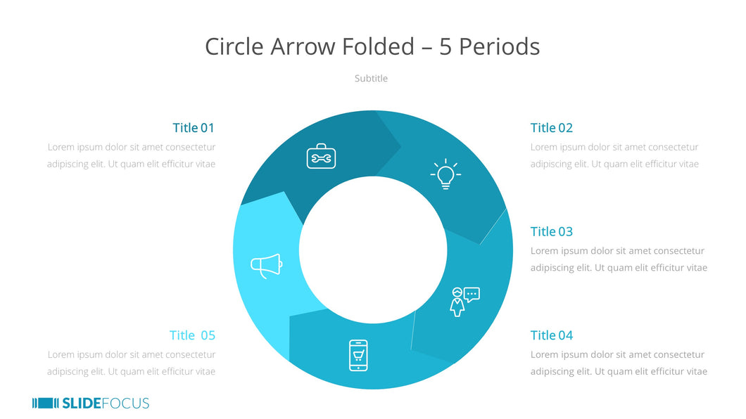 Circle Arrow Folded 5 Periods