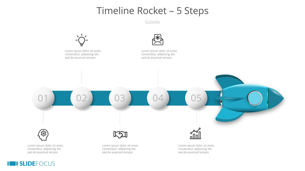 Timeline Rocket 5 Steps