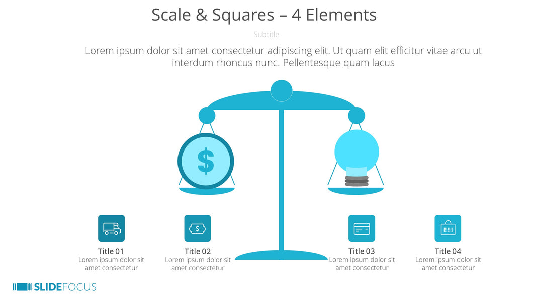 Scale Squares 4 Elements