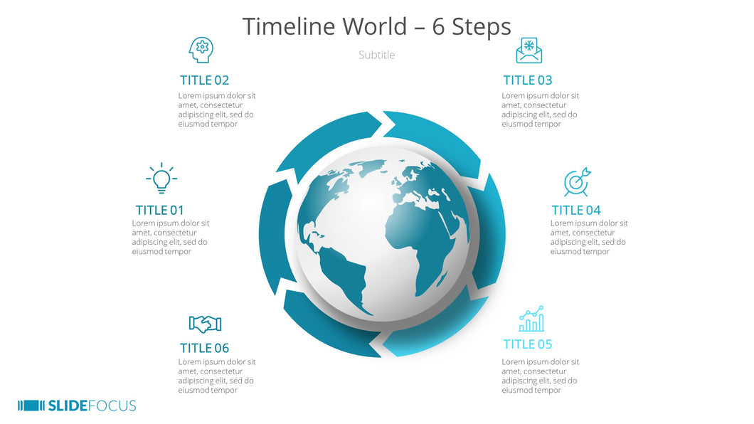 Timeline World 6 Steps
