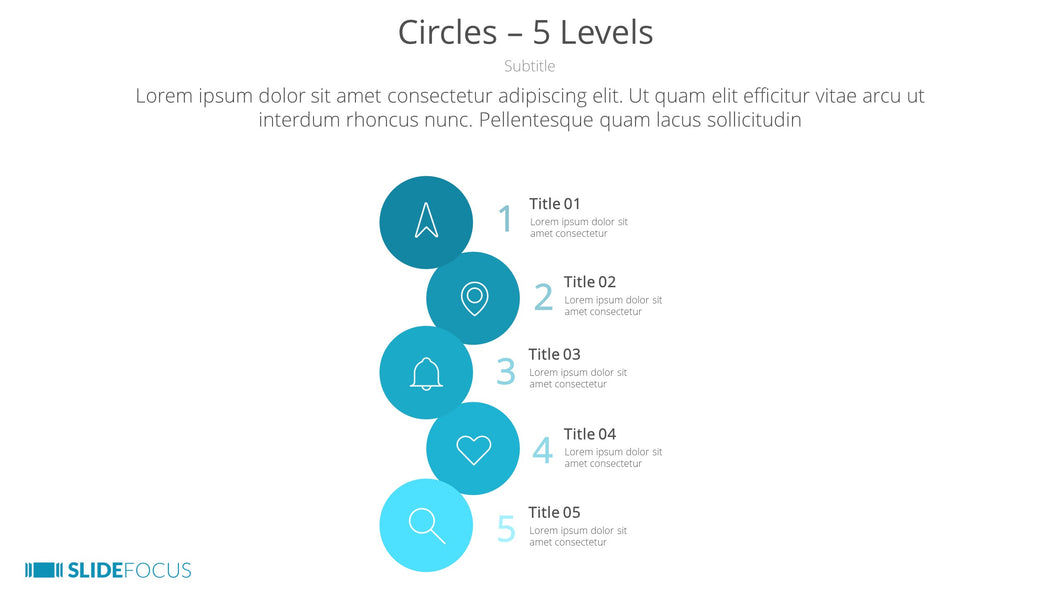 Circles 5 Levels