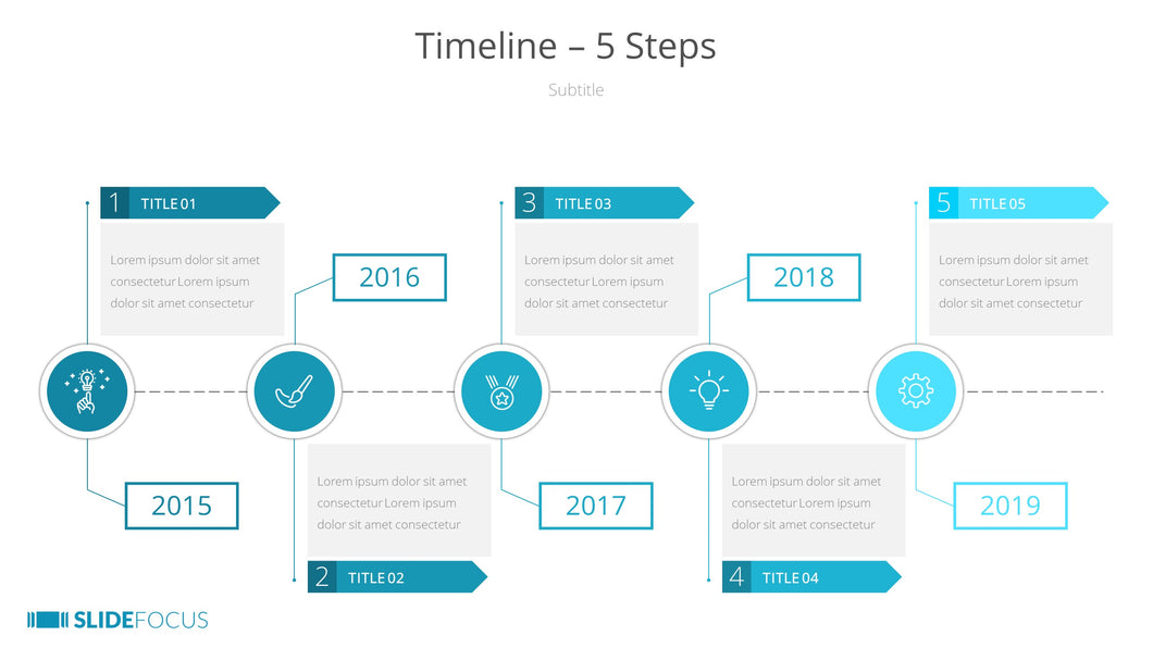 Timeline 5 Steps