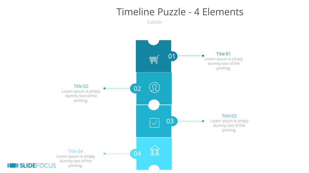 Timeline Puzzle 4 Elements