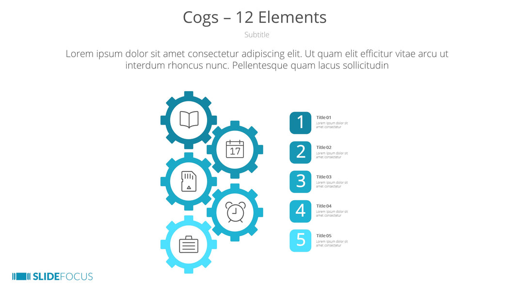 Cogs 12 Elements