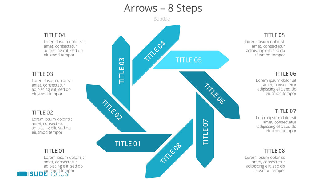 Arrows 8 Steps