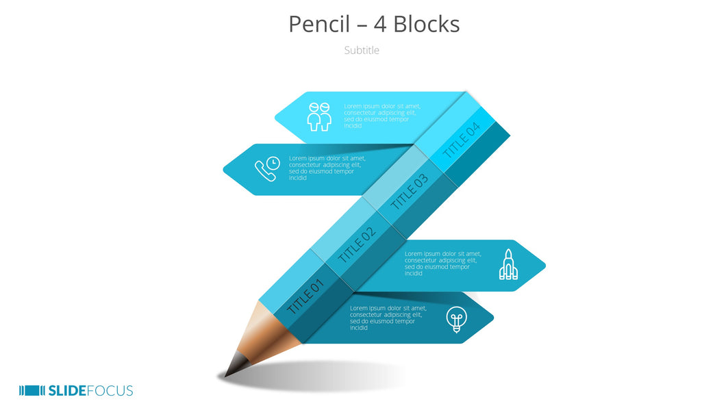 Pencil 4 Blocks