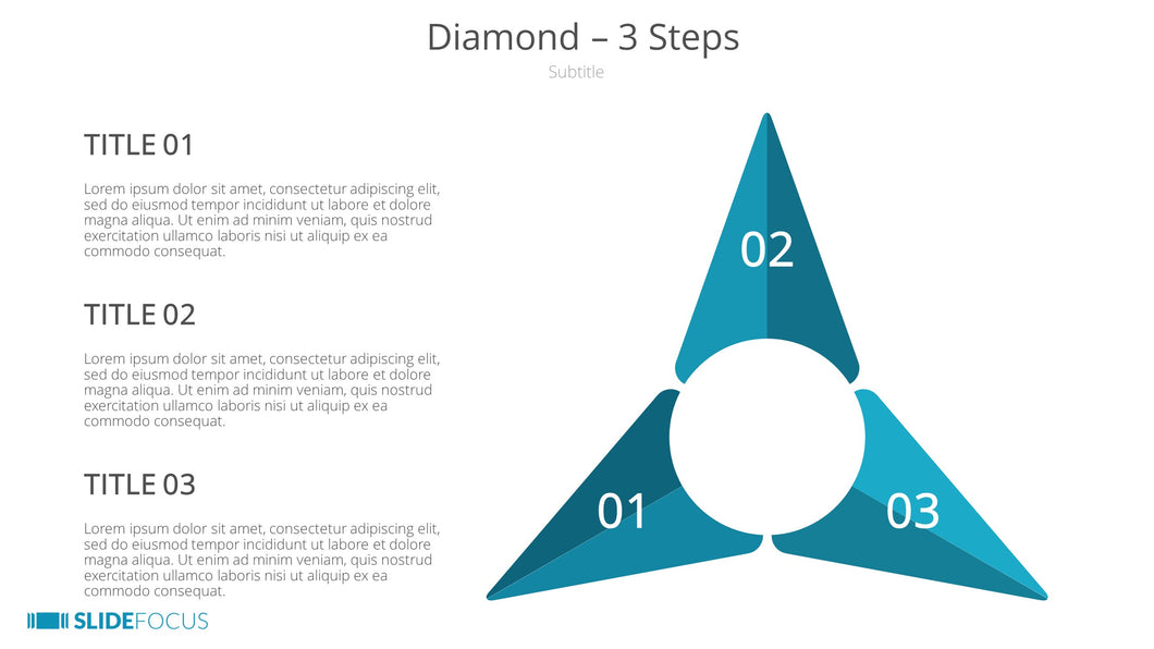 Diamond 3 Steps
