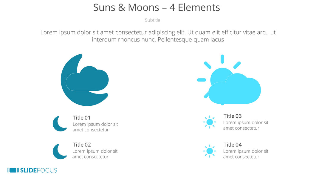 Suns Moons 4 Elements