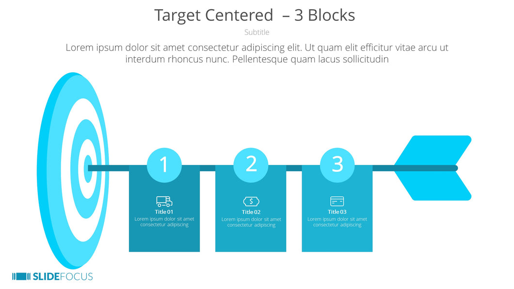 Target Centered 3 Blocks