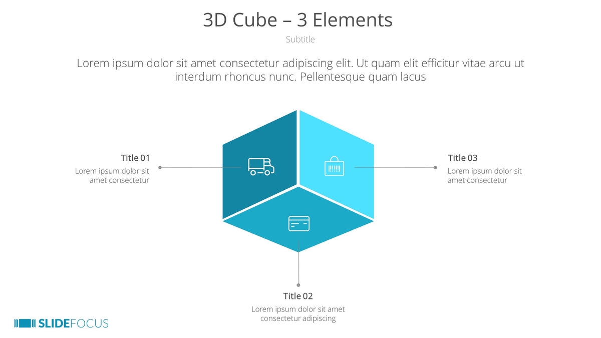 3D Cube 3 Elements – Slidefocus: Presentation Made Simple